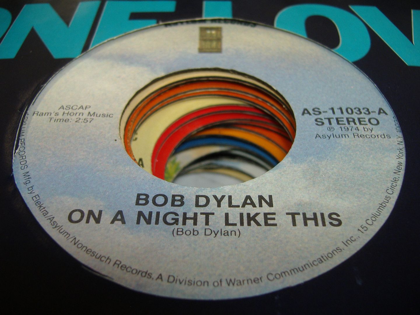 BOB DYLAN - On A Night Like This (you Angel You)