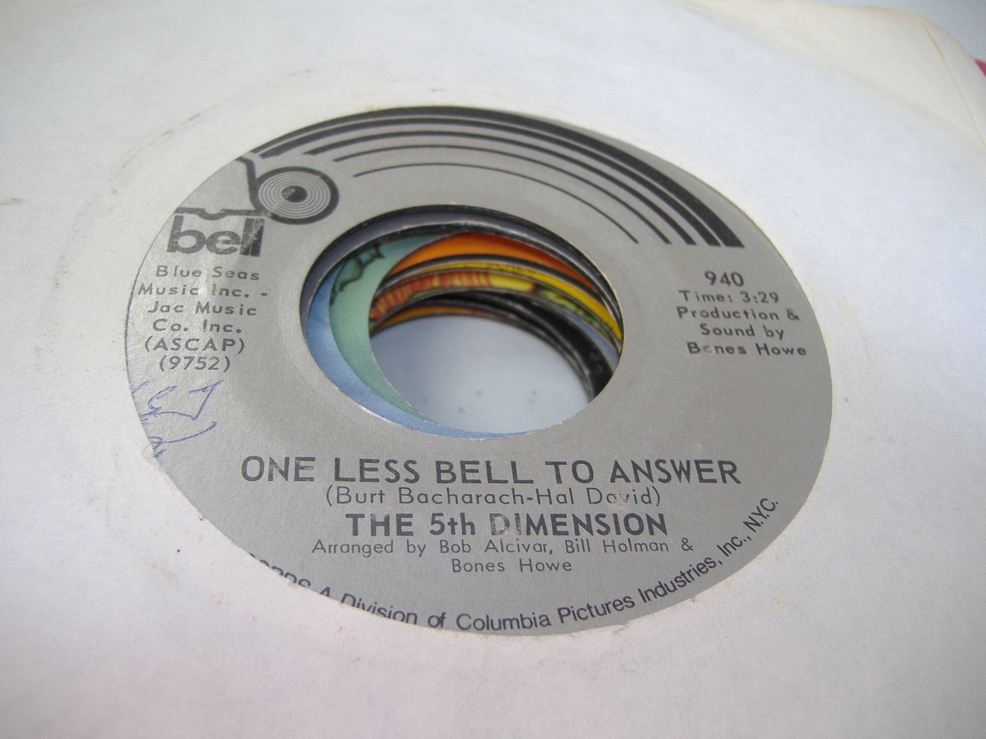 5th Dimension One Less Bell To Answer Records, LPs, Vinyl and CDs