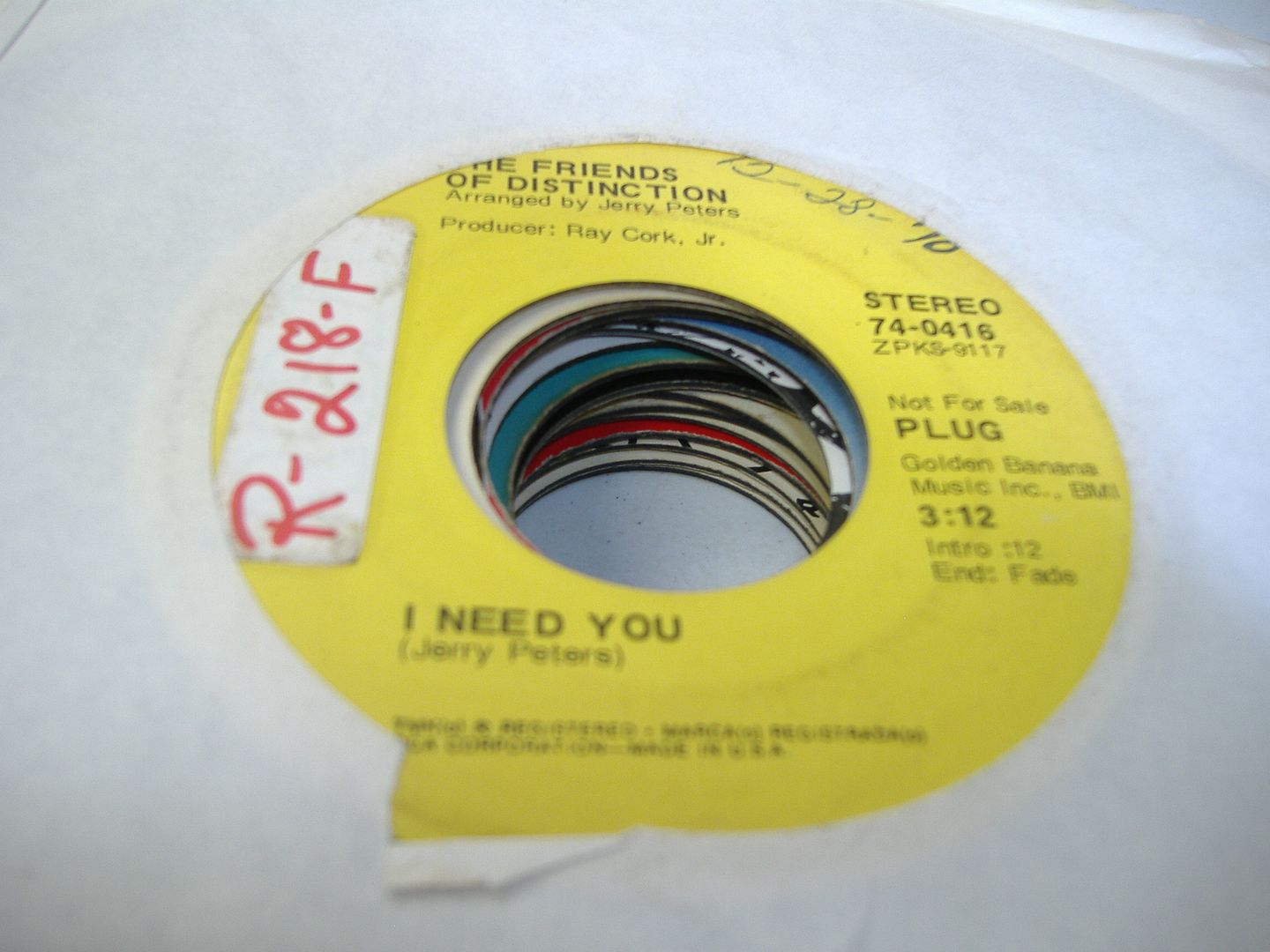 FRIENDS OF DISTINCTION - I Need You (check It Out)