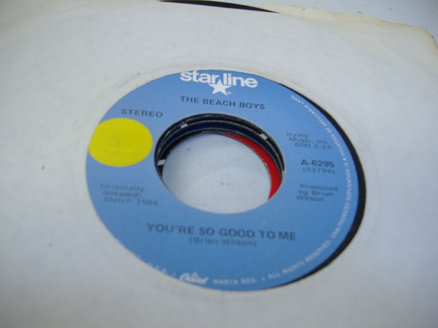 BEACH BOYS - You're So Good To Me (sloop John Be)