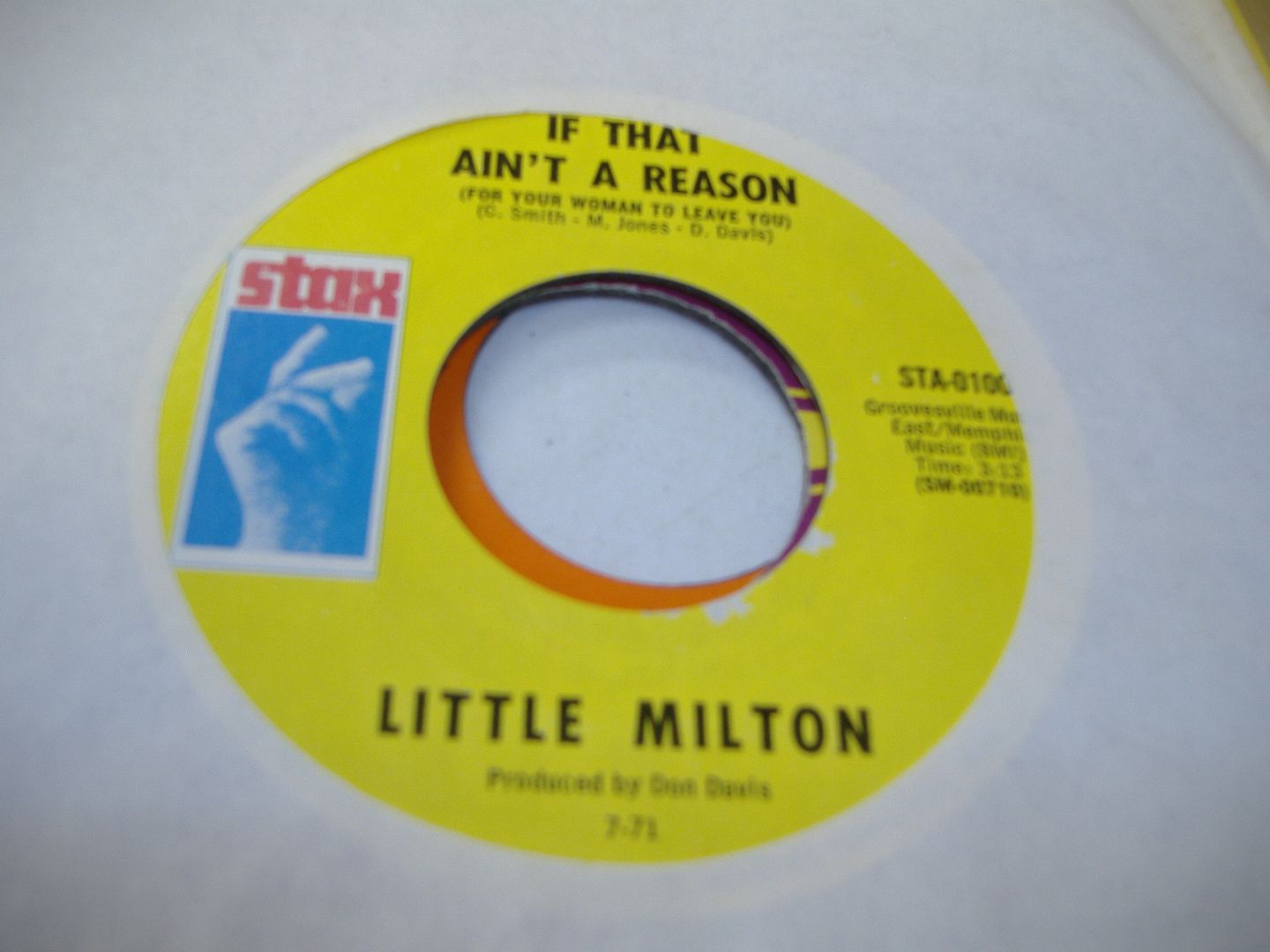 LITTLE MILTON - If That Ain't A Reason (mr. Mailman)