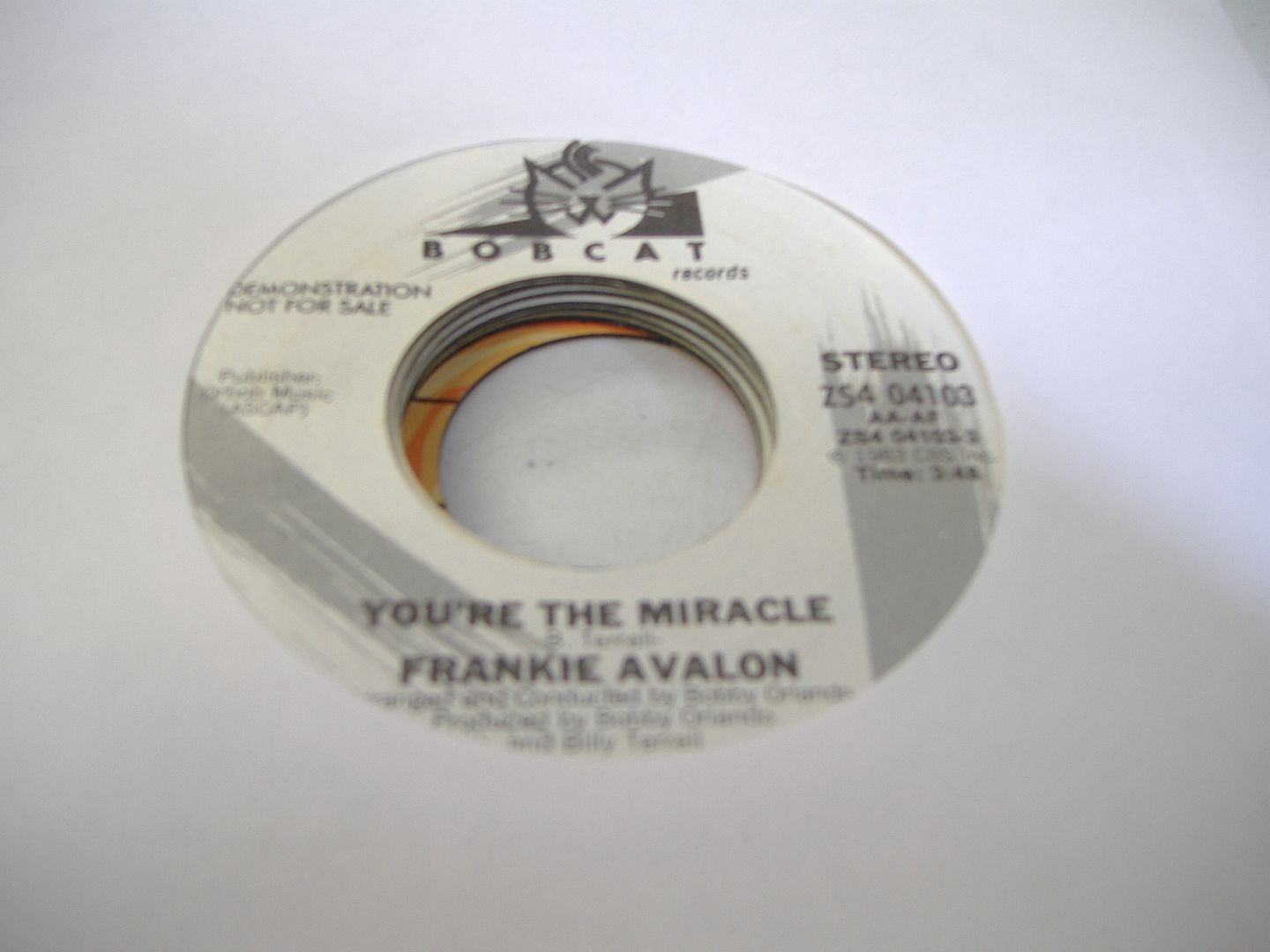 FRANKIE AVALON - You're The Miracle (same)