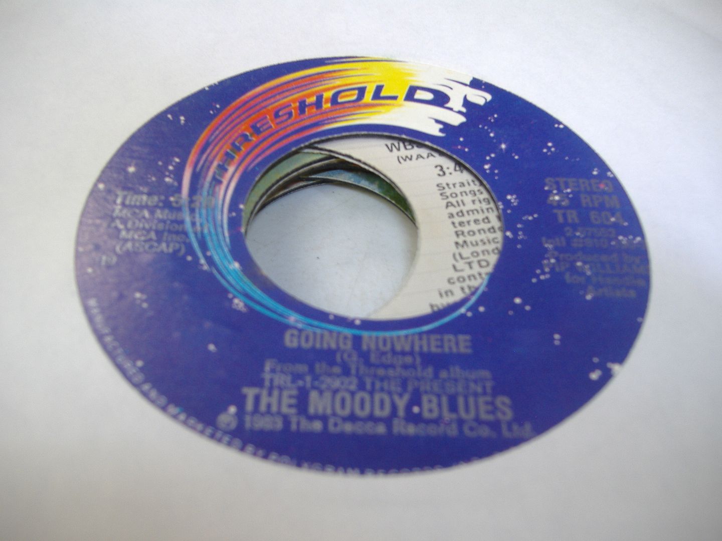 MOODY BLUES - Going Nowhere (sitting At The Wheel)