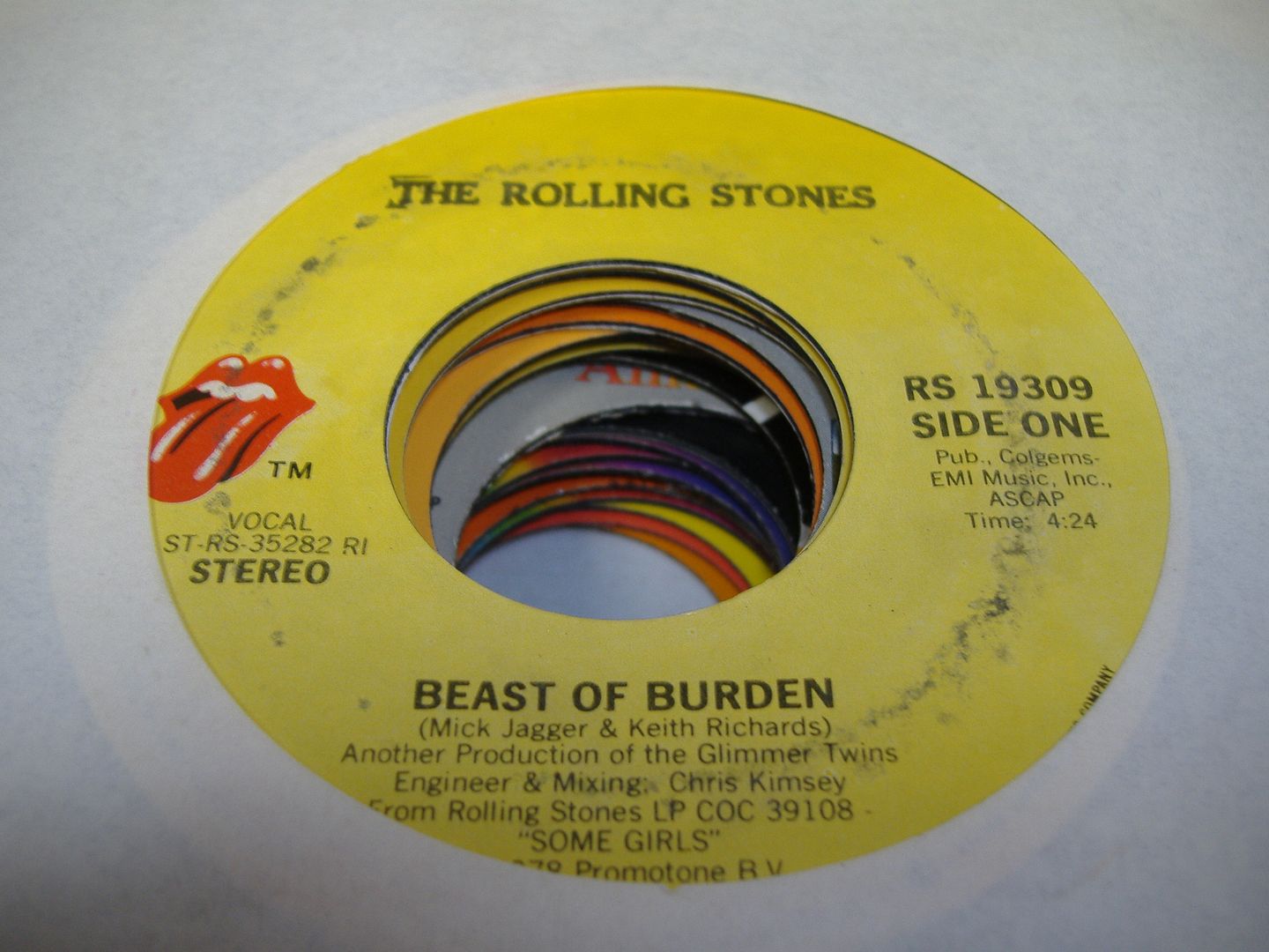 Rolling Stones Beast Of Burden Records, Vinyl And CDs - Hard To Find ...