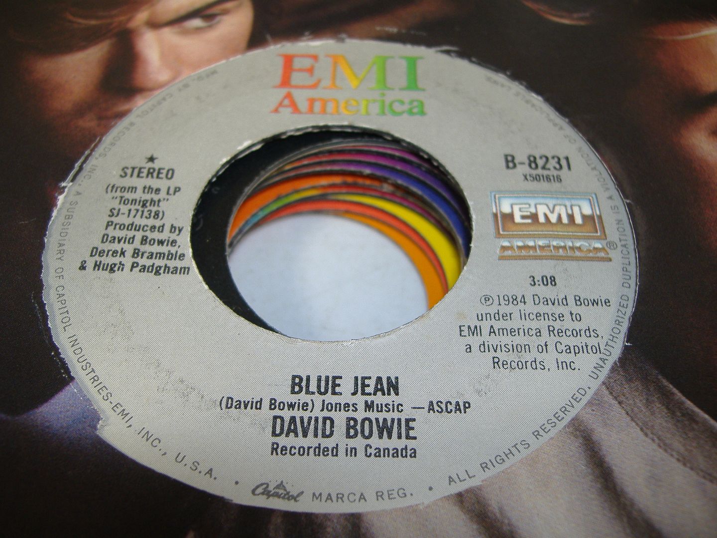 Blue Jean (dancing With The Big Boys) - DAVID BOWIE