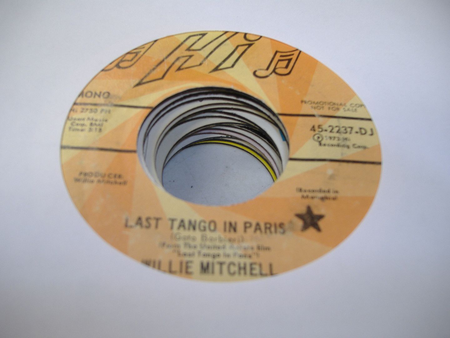 WILLIE MITCHELL - Last Tango In Paris (same)