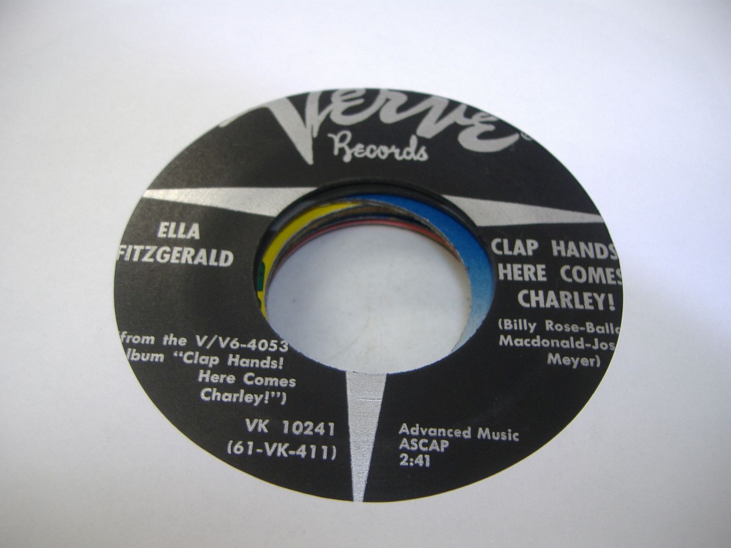 ELLA FITZGERALD - Clap Hand Here Comes Charley! (cry Me A River)
