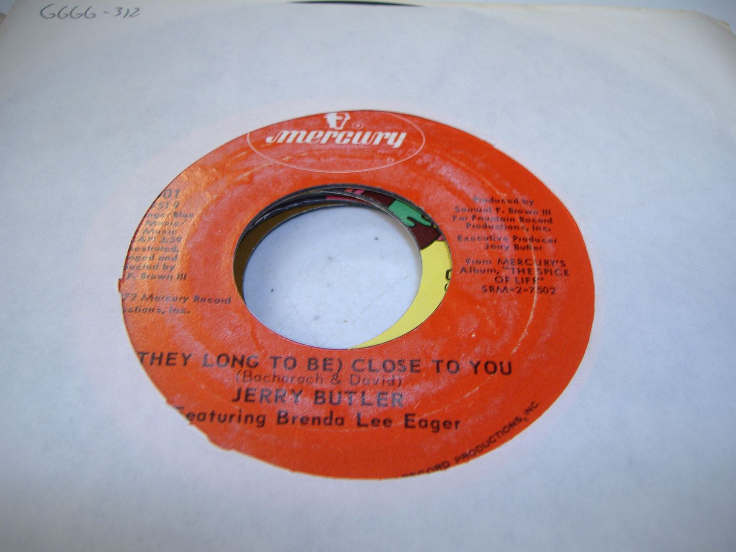 JERRY BUTLER - They Long To Be Close To You) (you Can't Always Tell)