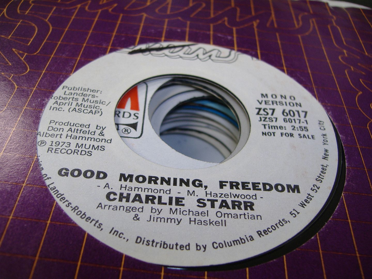 CHARLIE STARR - Good Morning,freedom (same)