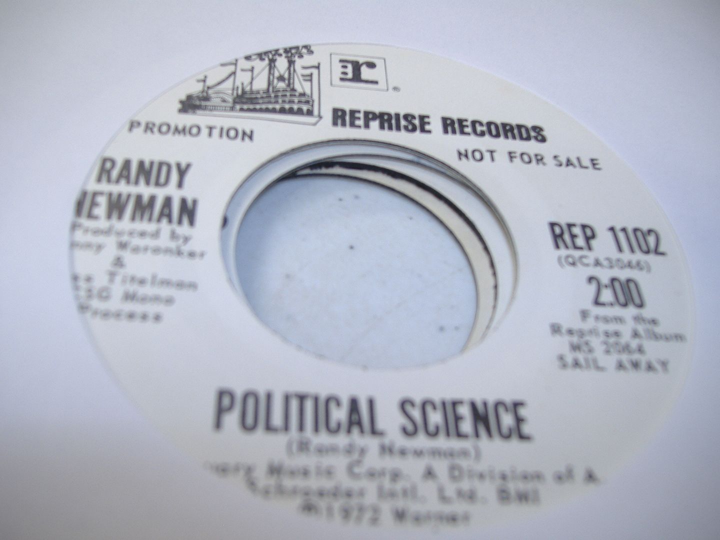 NEWMAN, RANDY - Political Science 2:00/spys 3:57