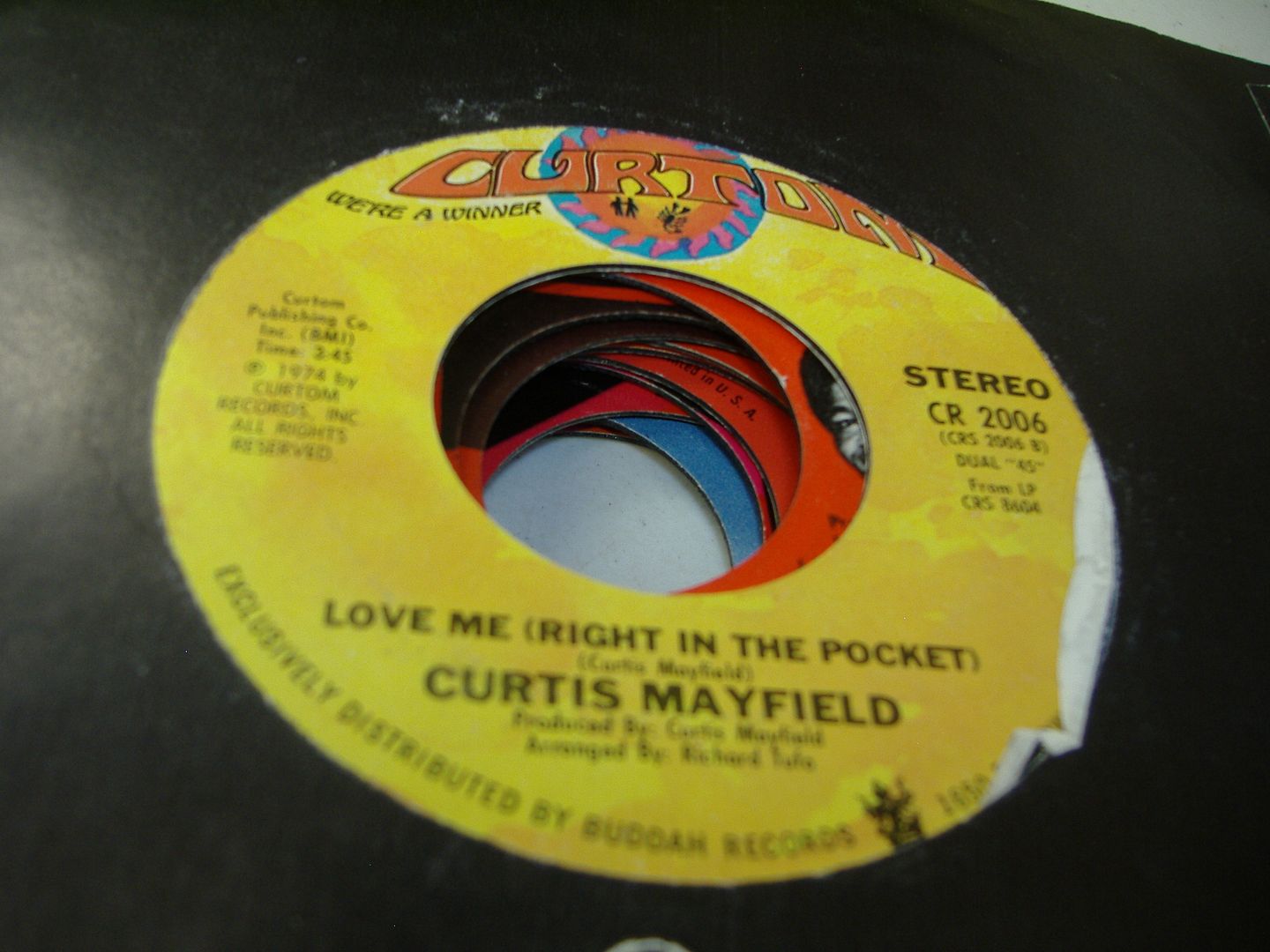 CURTIS MAYFIELD - Love Me (right In The Pocket) (mother's Son)