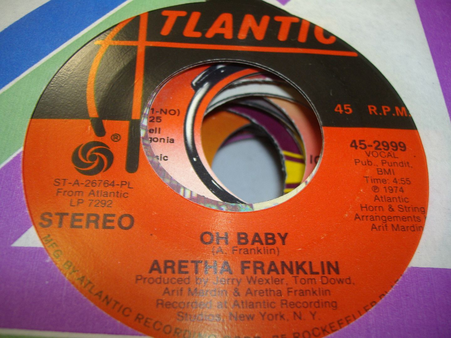 Oh Baby (i'm In Love) - ARETHA FRANKLIN