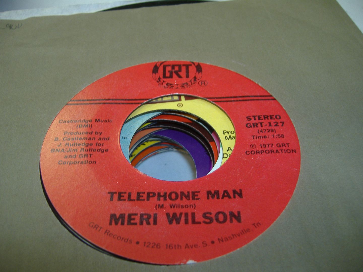 MERI WILSON - Telephone Man (itinerary)