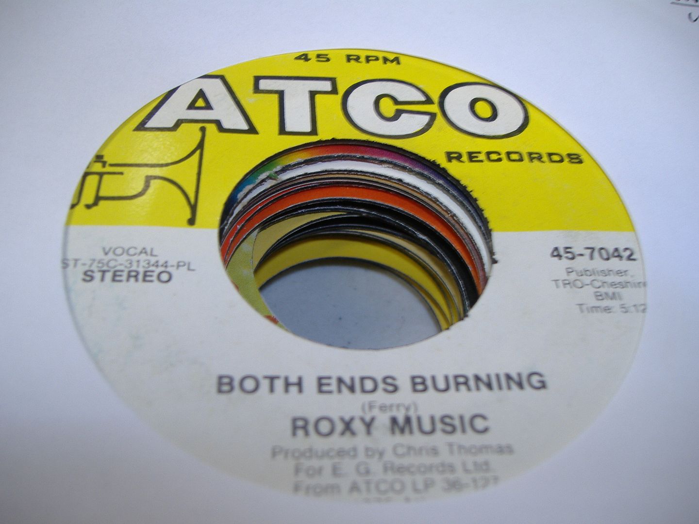 ROXY MUSIC - Both Ends Burning (love Is The Drug)