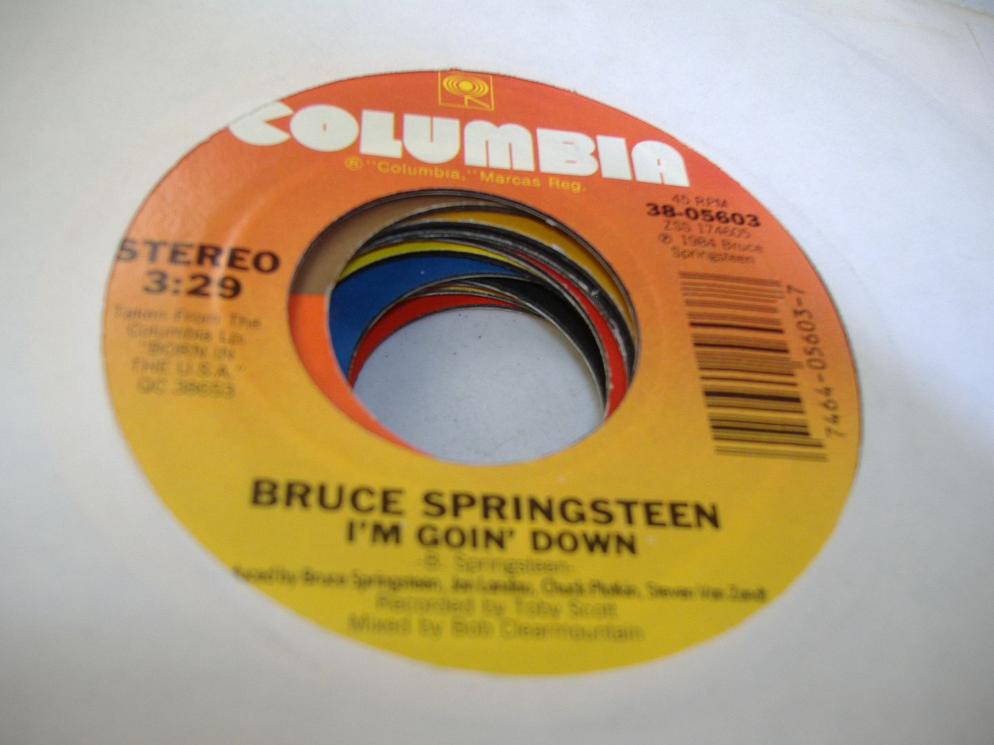 BRUCE SPRINGSTEEN - I'm Goin' Down (janey,don't You Lose Heart)