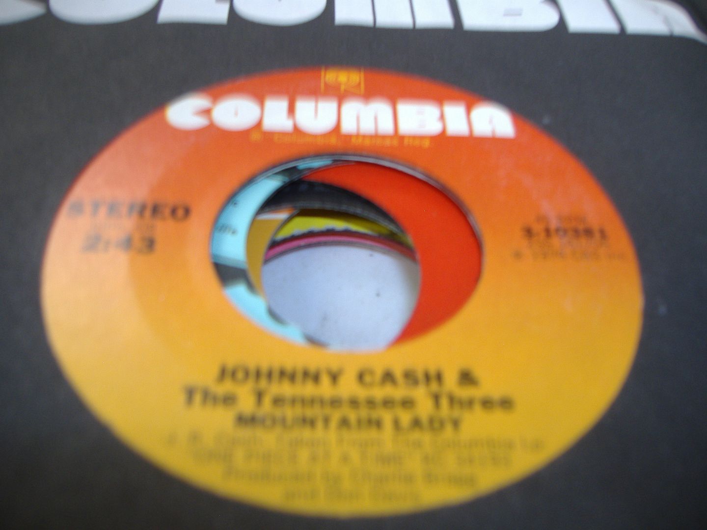 JOHNNY CASH & THE TENNESSEE THREE - Mountain Lady (sold Out Of Flagpoles)