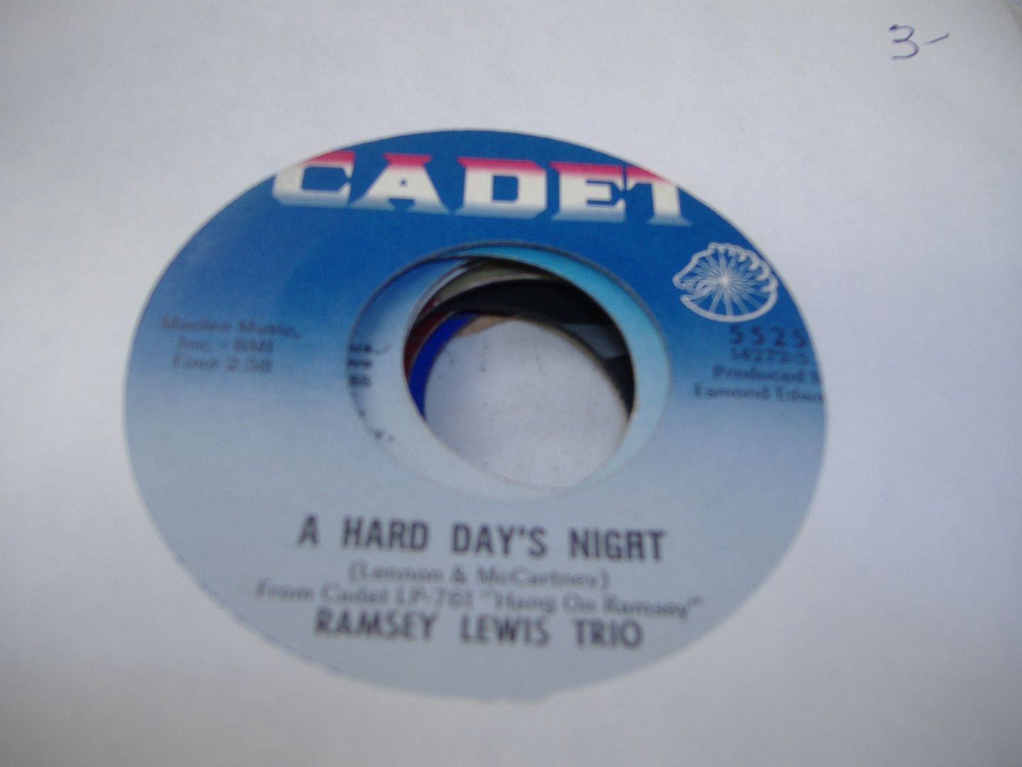 RAMSEY LEWIS TRIO - A Hard Day's Night (all My Love Belongs To You) Album