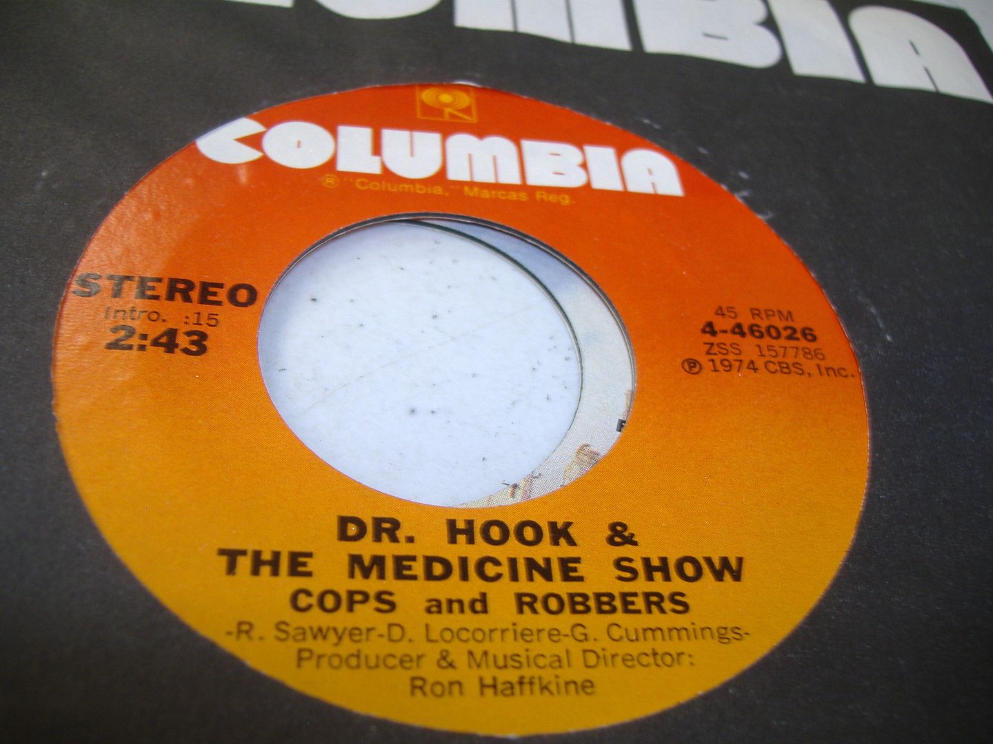DR. HOOK & THE MEDICINE SHOW - Cops And Robbers (monterey Jack)