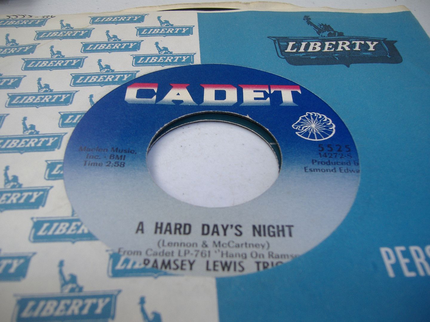 RAMSEY LEWIS TRIO - A Hard Day's Night (all My Love Belongs To You)
