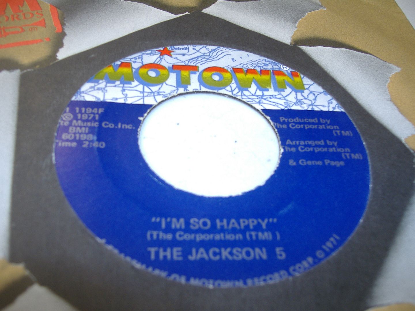 JACKSON 5 - I'm So Happy (sugar Daddy)