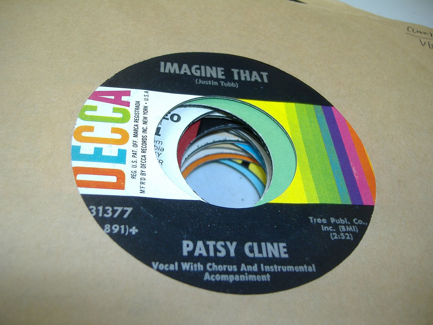 PATSY CLINE - Imagine That (when I Get Thru With You)