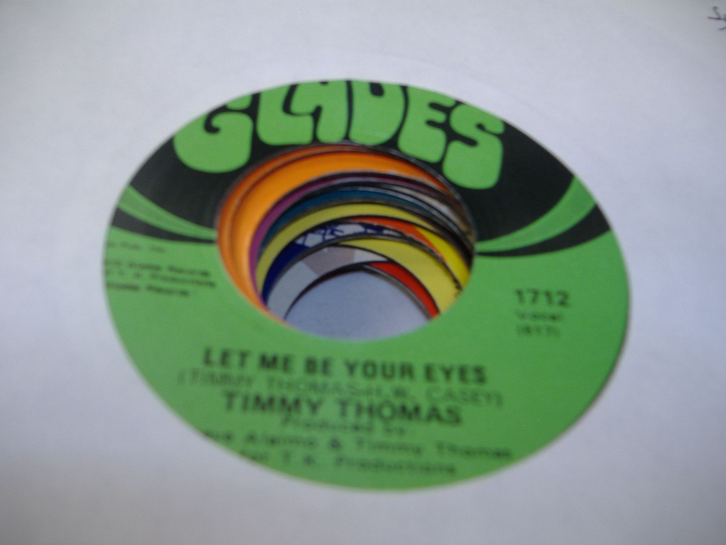 TIMMY THOMAS - Let Me By Your Eyes (cold Cold People)