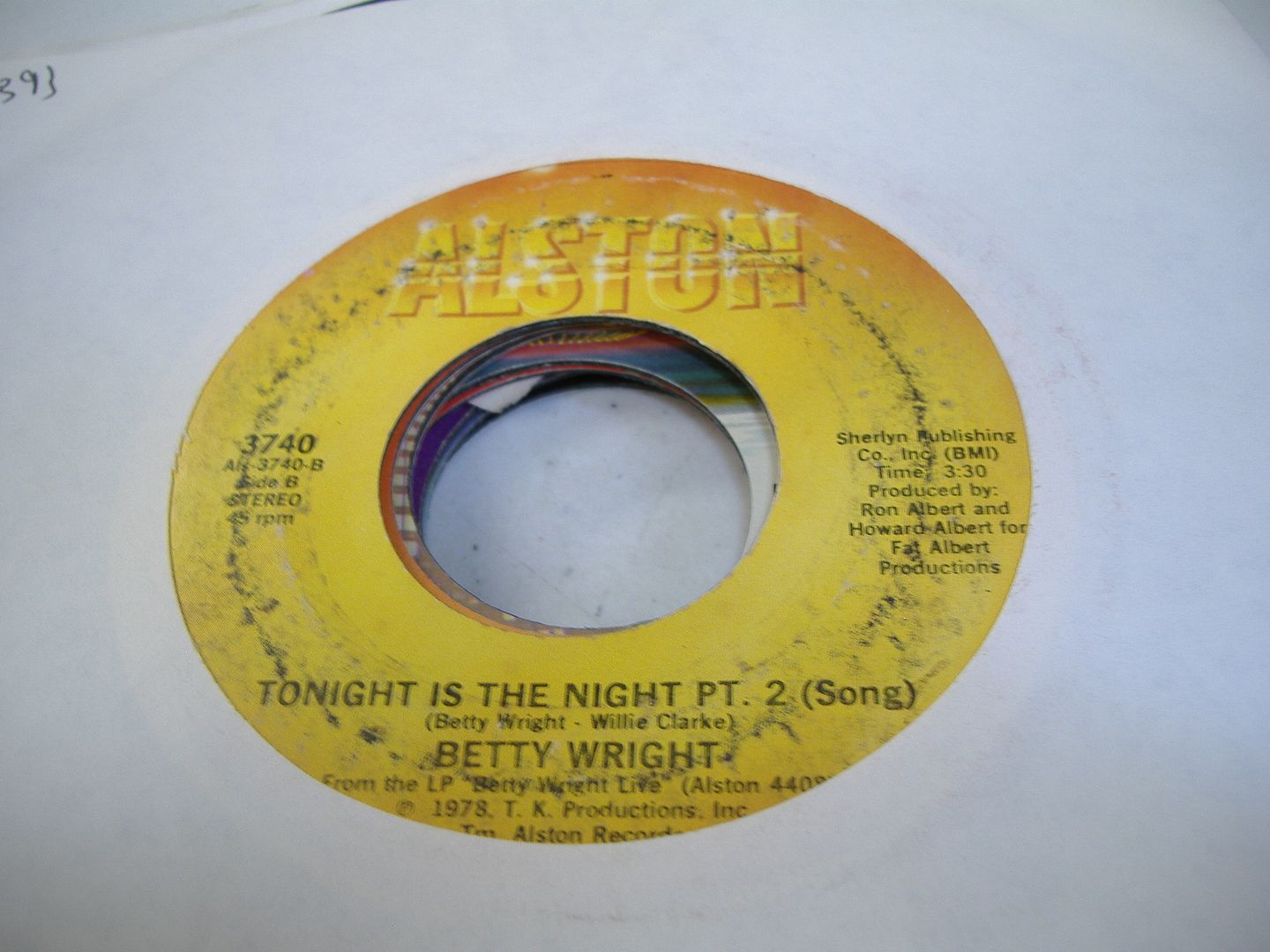 BETTY WRIGHT - Tonight Is The Night Pt. 2 (song) (pt. 1 (rap))