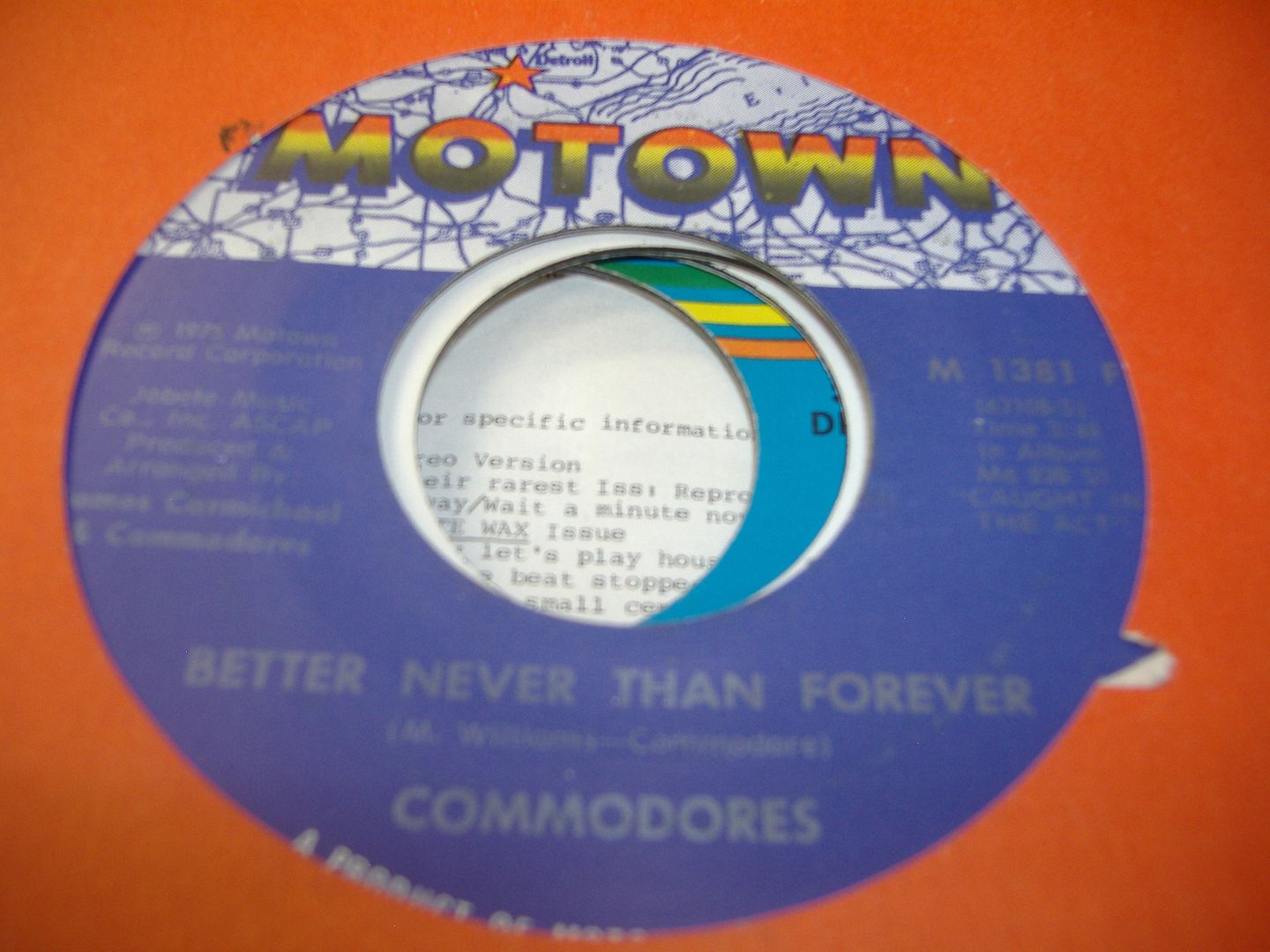 Better Never Than Forever (sweet Love) - COMMODORES
