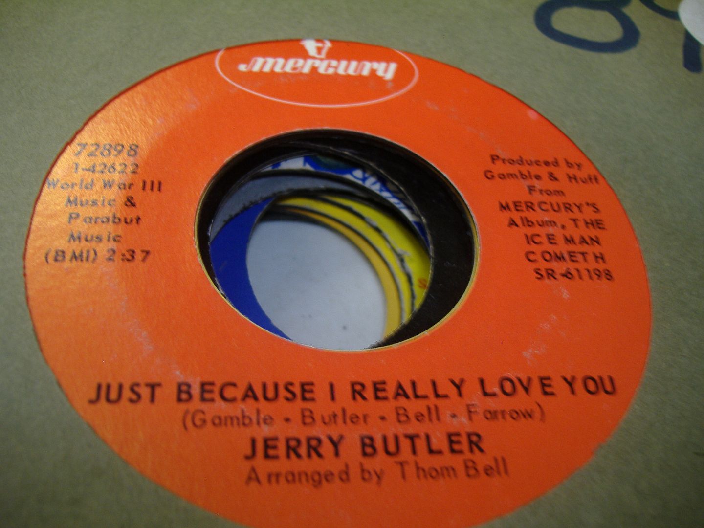 JERRY BUTLER - Just Because I Really Love You (only The Strong Survive)