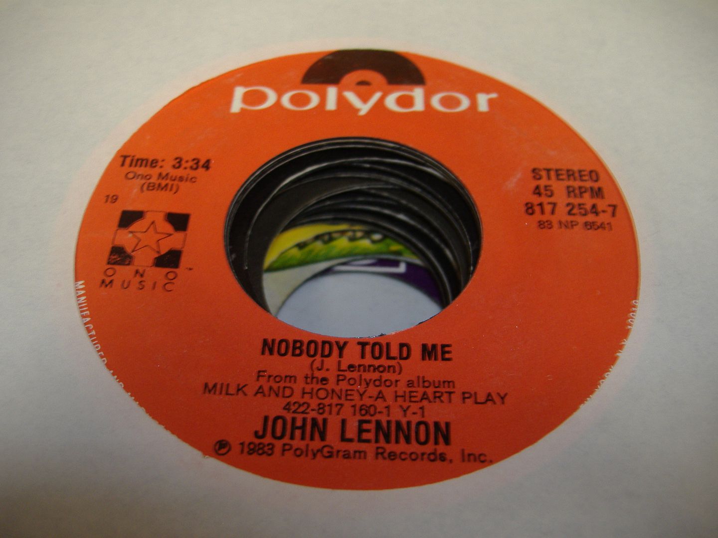 JOHN LENNON - Nobody Told Me (o' Sanity)
