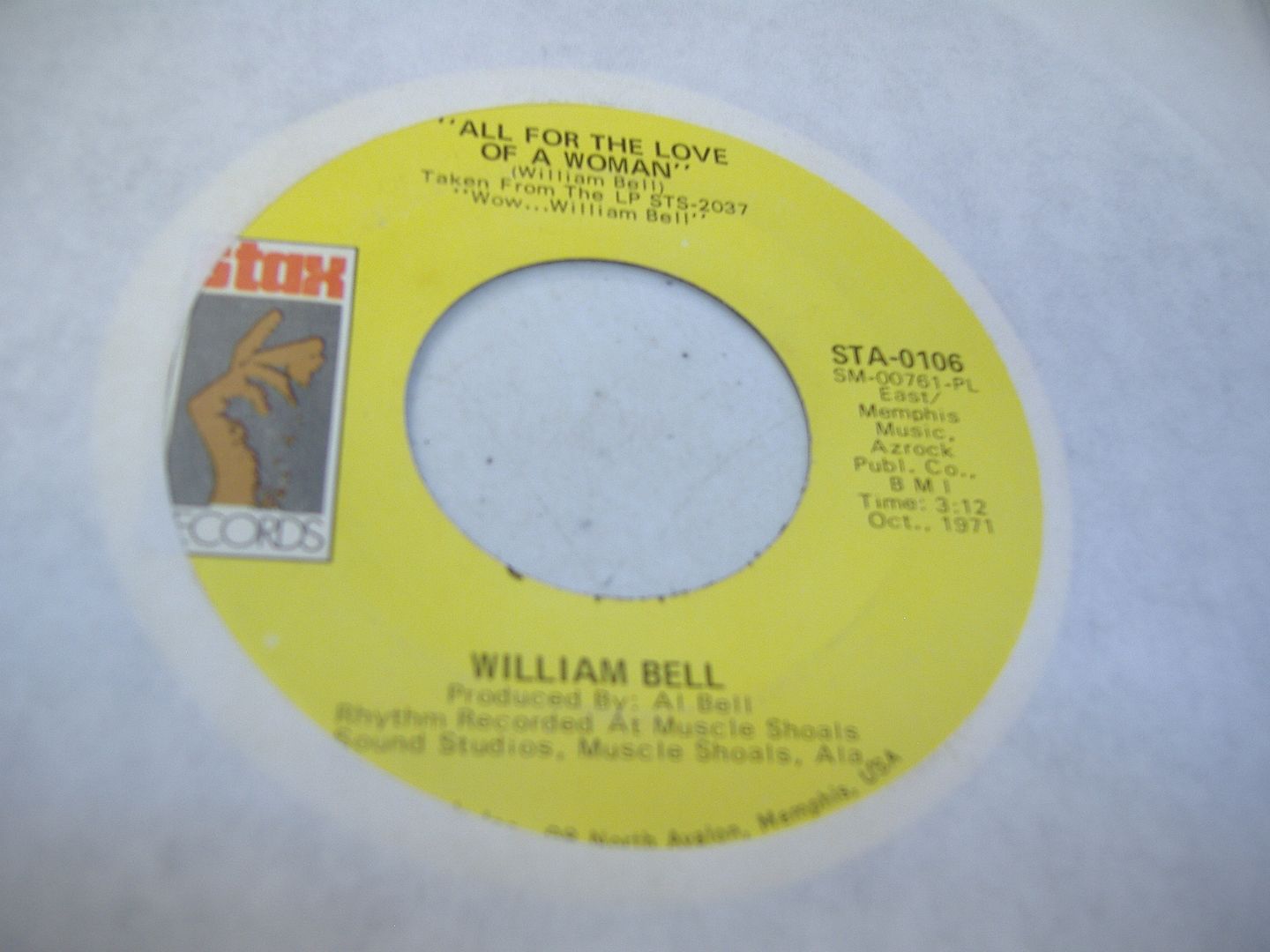 All For The Love Of A Woman (i'll Be Home) - WILLIAM BELL