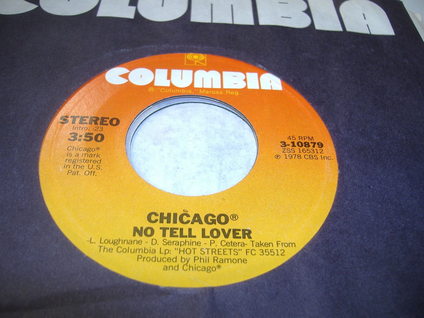 No Tell Lover (take A Chance) - CHICAGO