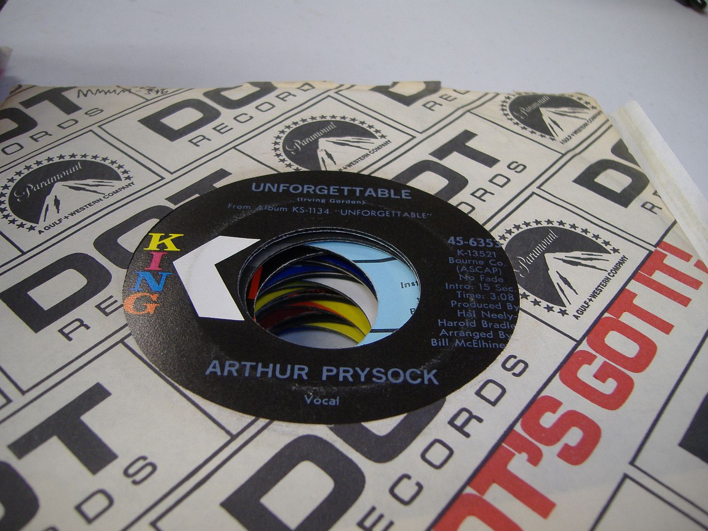 ARTHUR PRYSOCK - Unforgettable (cry)
