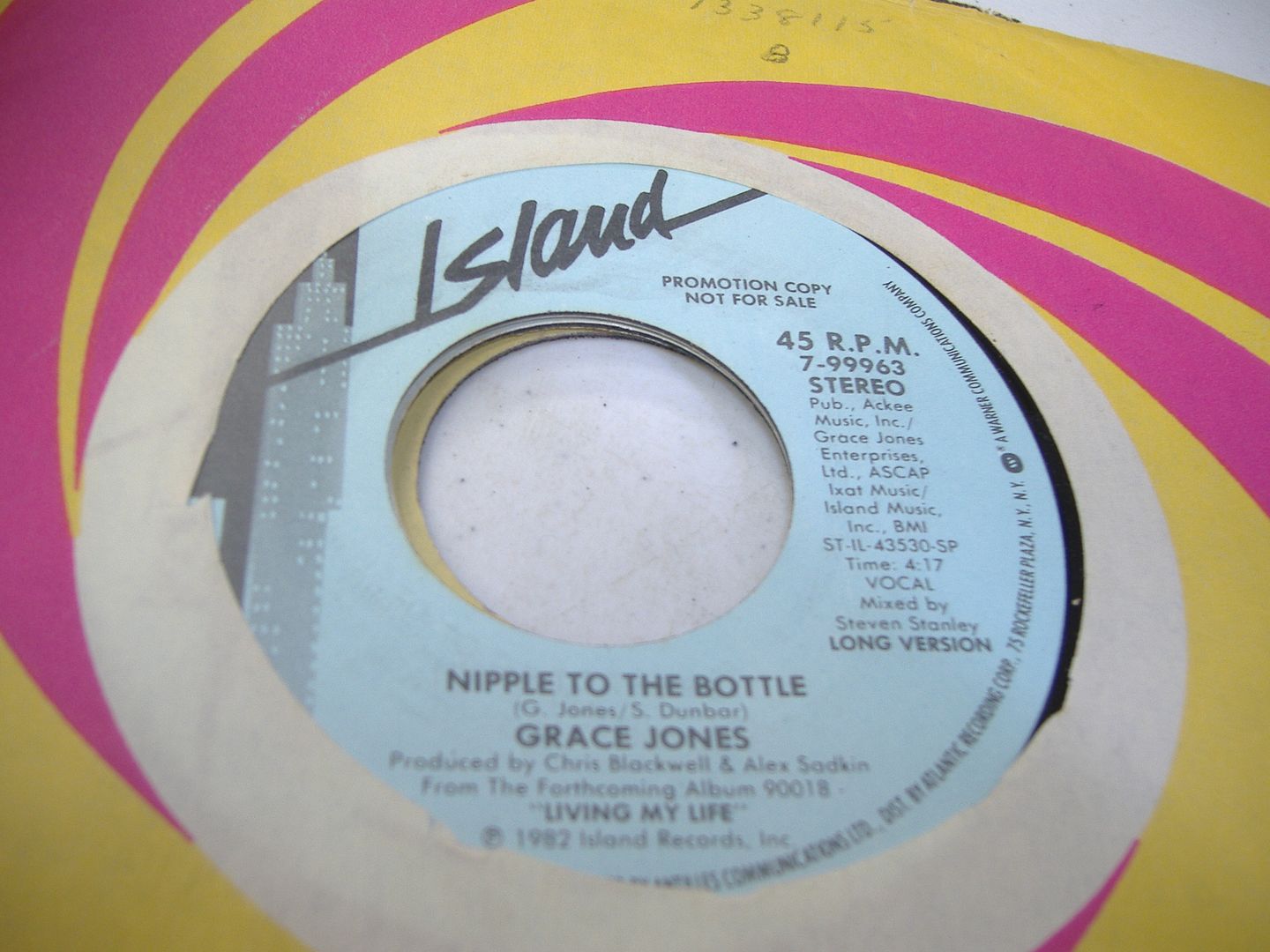GRACE JONES - Nipple To The Bottle (same)
