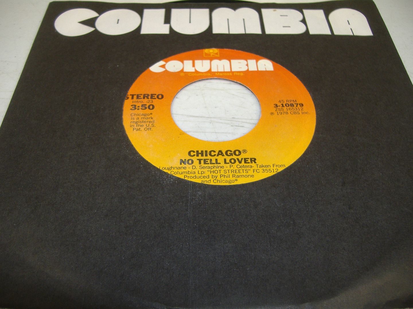CHICAGO - No Tell Lover (take A Chance)