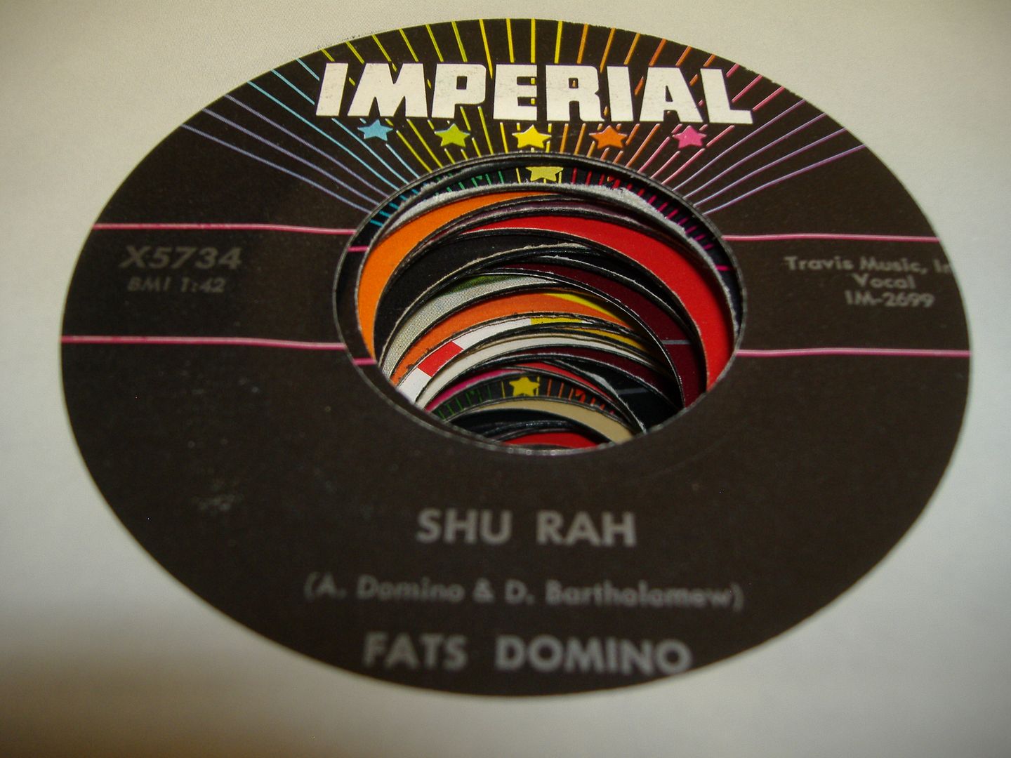FATS DOMINO - Shu Rah (fell In Love On Monday)