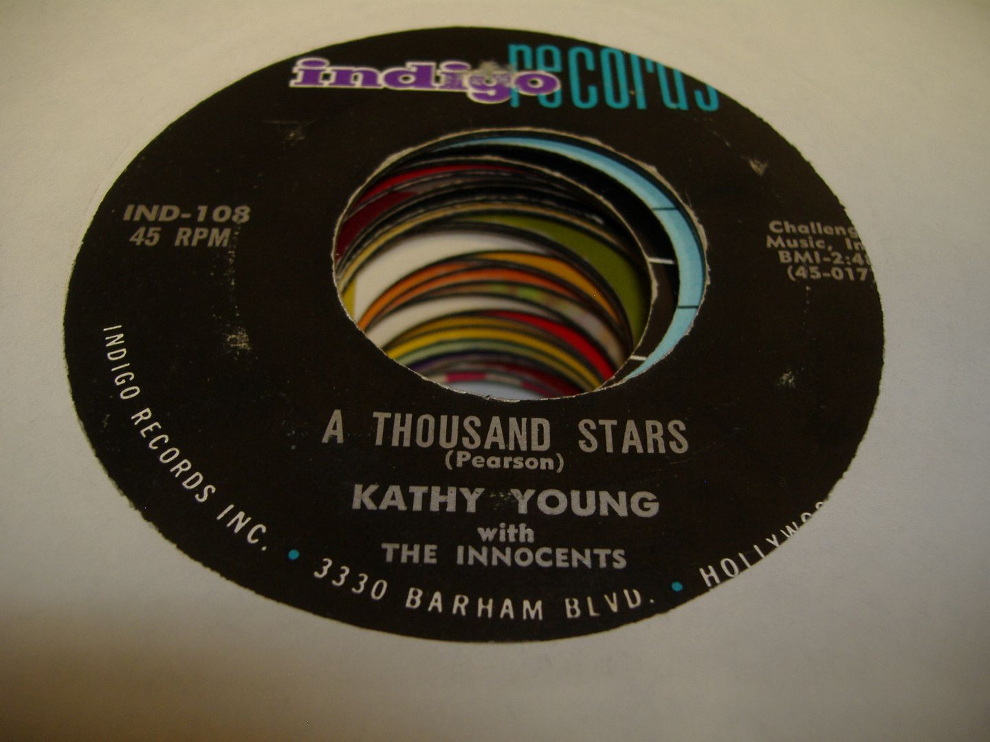 KATHY YOUNG - A Thousand Stars (eddie My Darling)