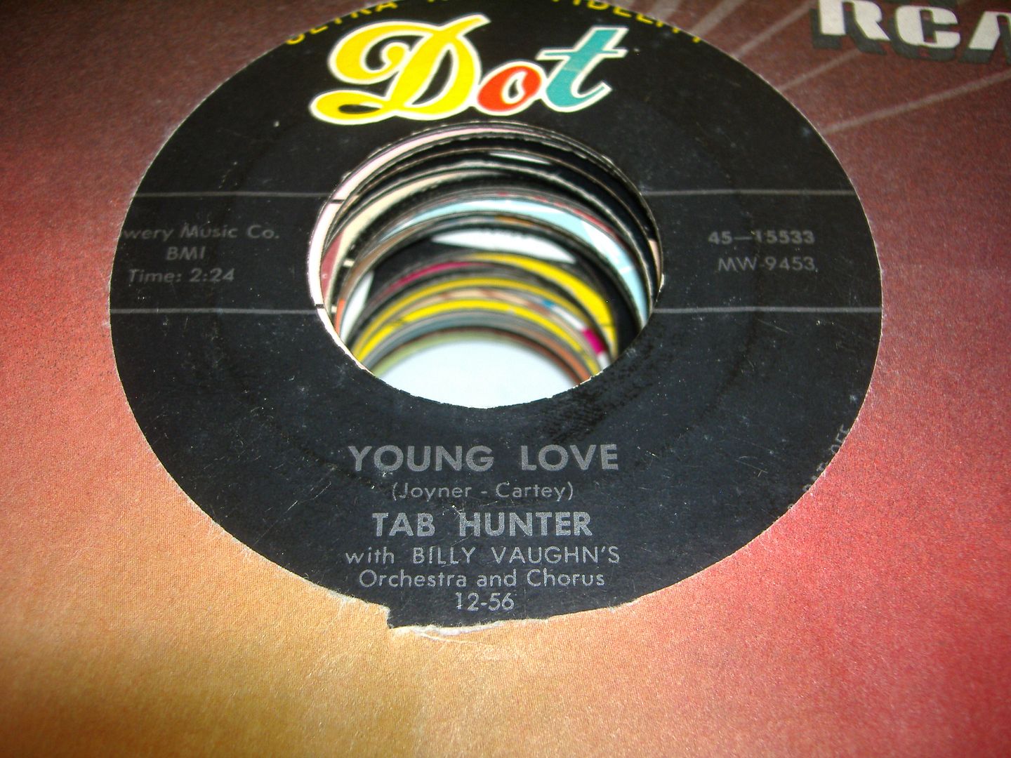 TAB HUNTER - Young Love (red Sails In The Sunset)