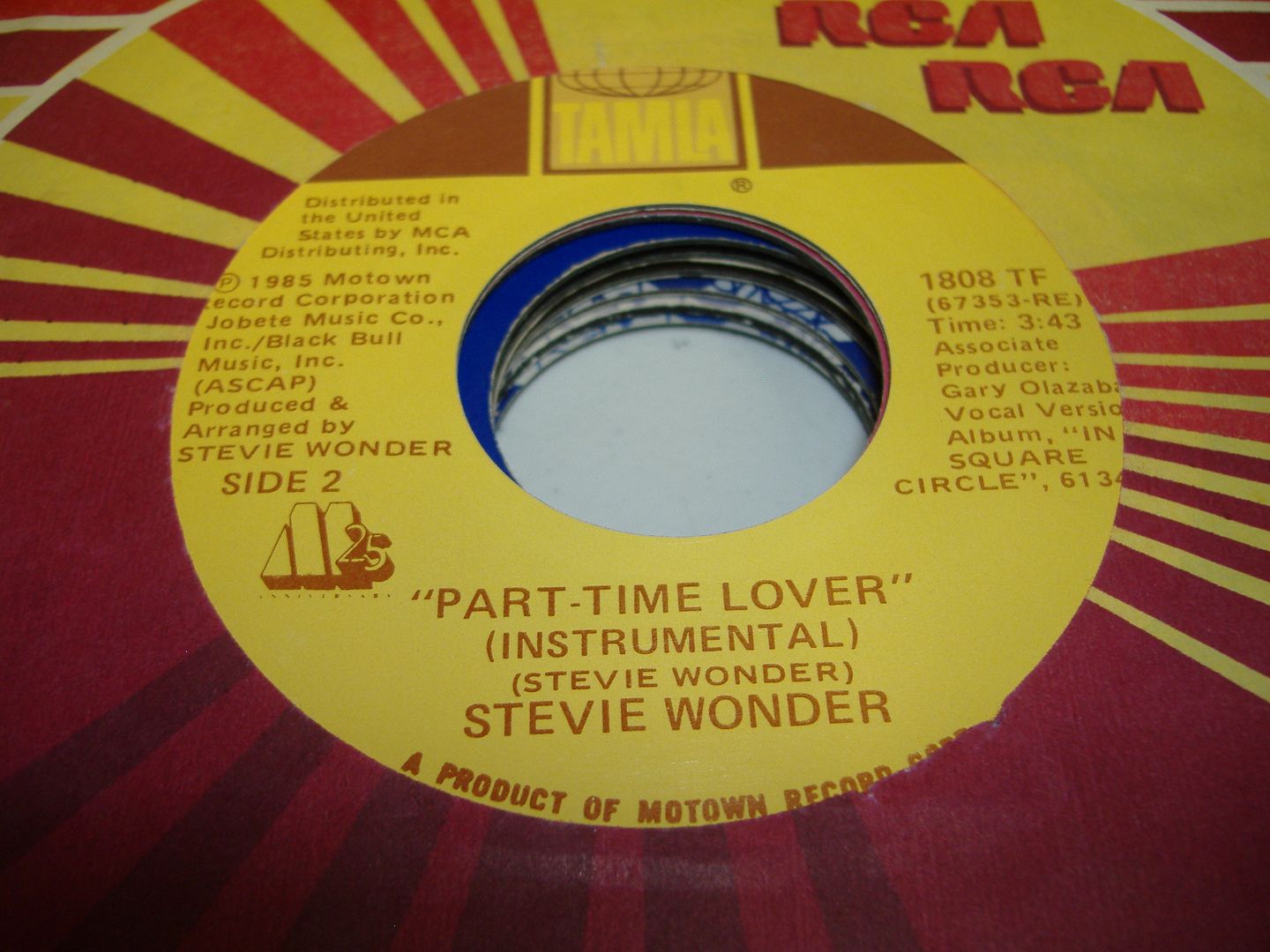 STEVIE WONDER - Part-time Lover (same)