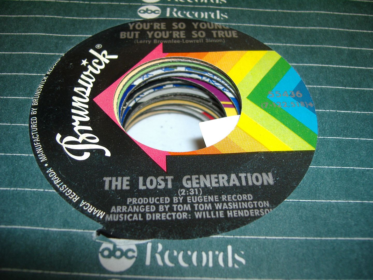 LOST GENERATION - You're So Young But You're So True (the Sly,slick & The Wicked)