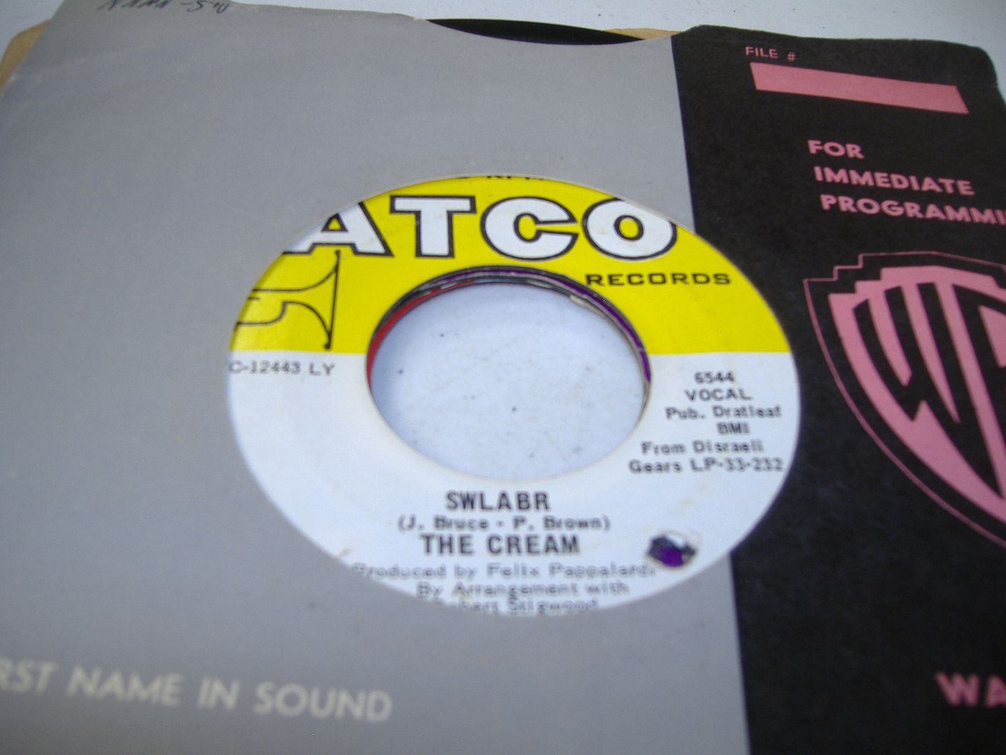 CREAM - Swlabr (sunshine Of Your Love)