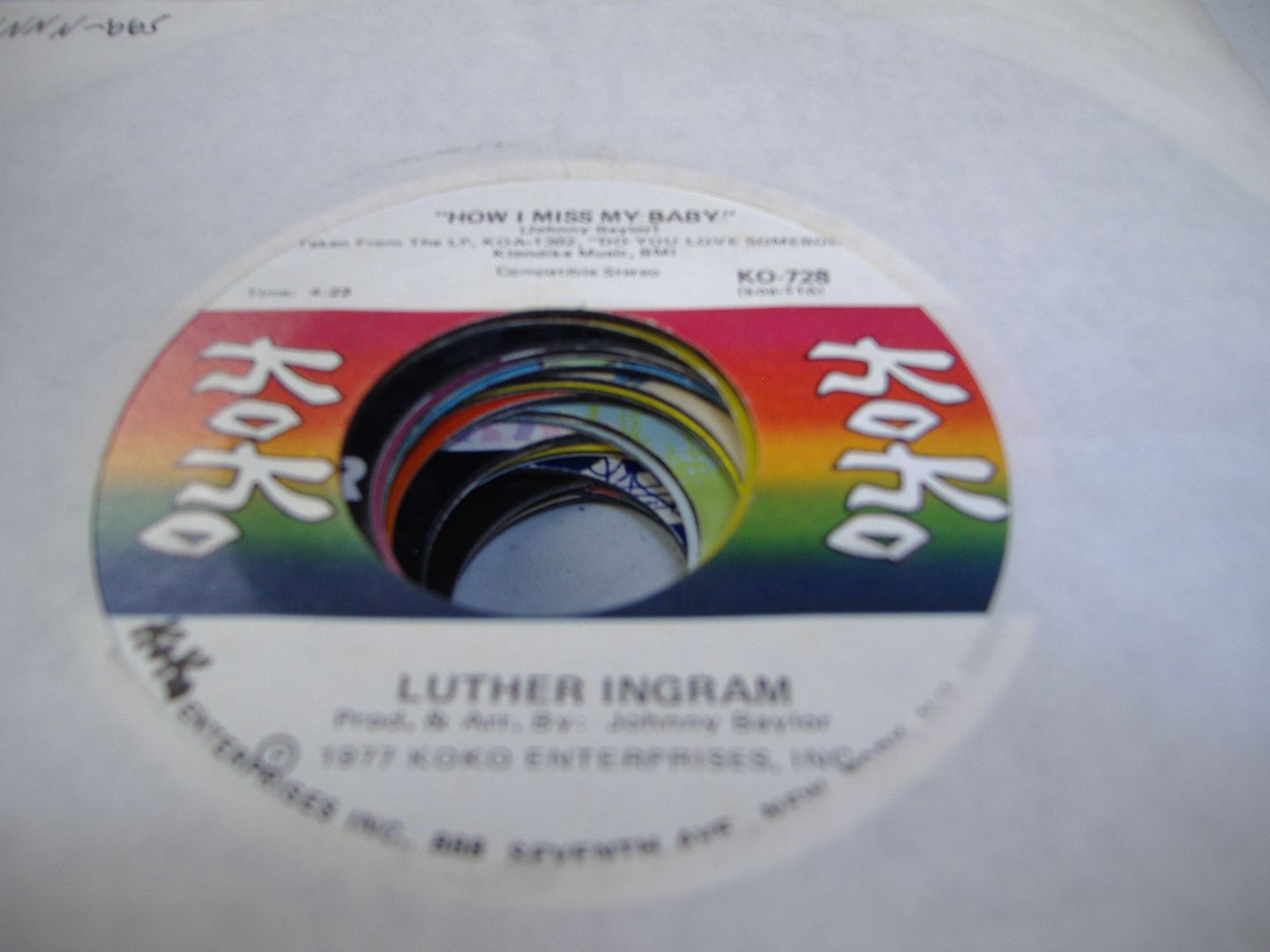 How I Miss My Baby (do You Love Somebody) - LUTHER INGRAM