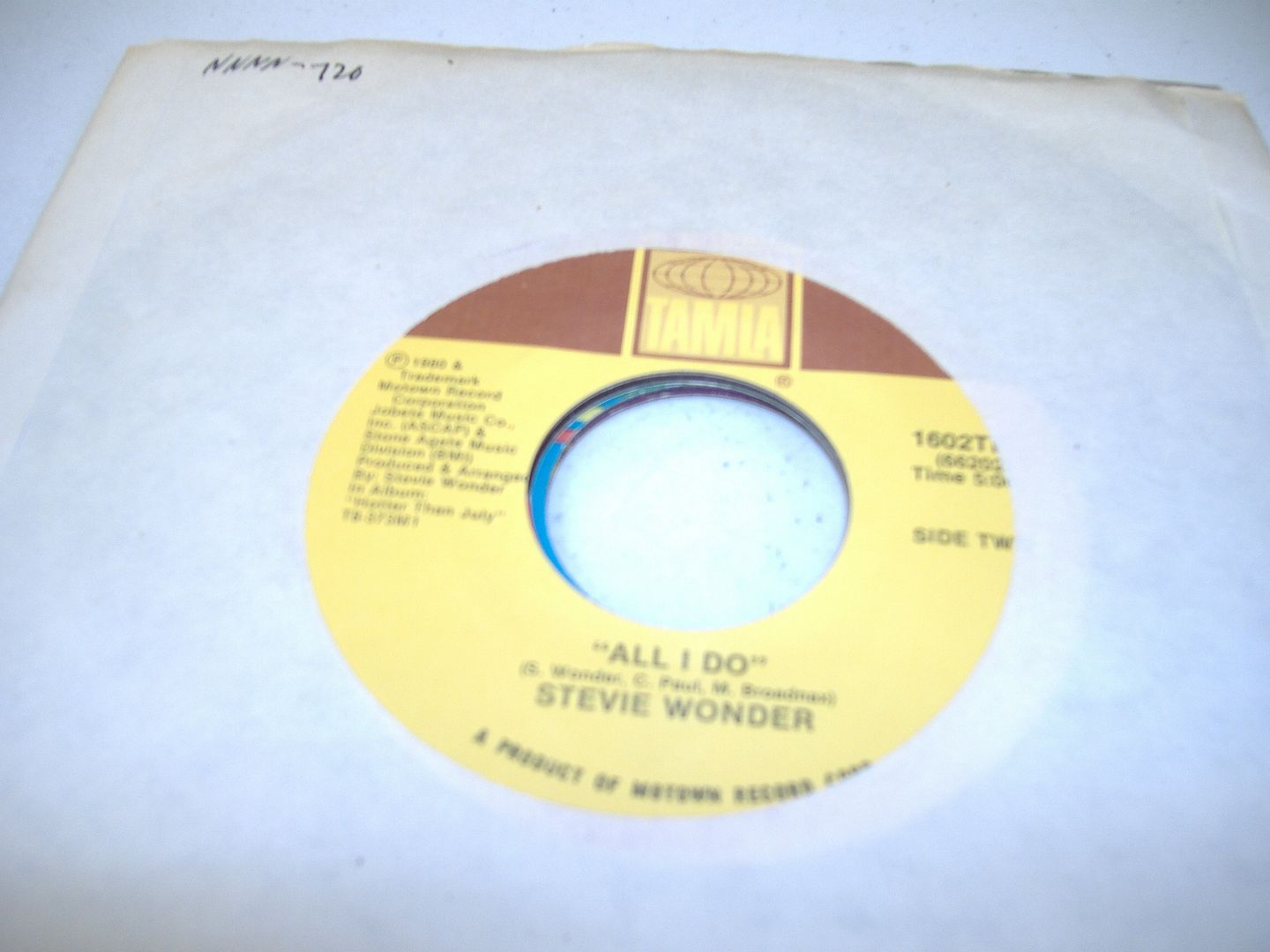 STEVIE WONDER - All I Do (that Girl)