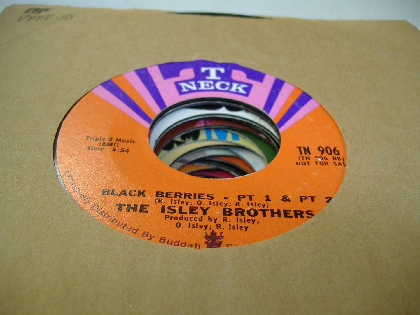 ISLEY BROTHERS - Black Berries - Pt. 1 & Pt. 2 (pt. 1)