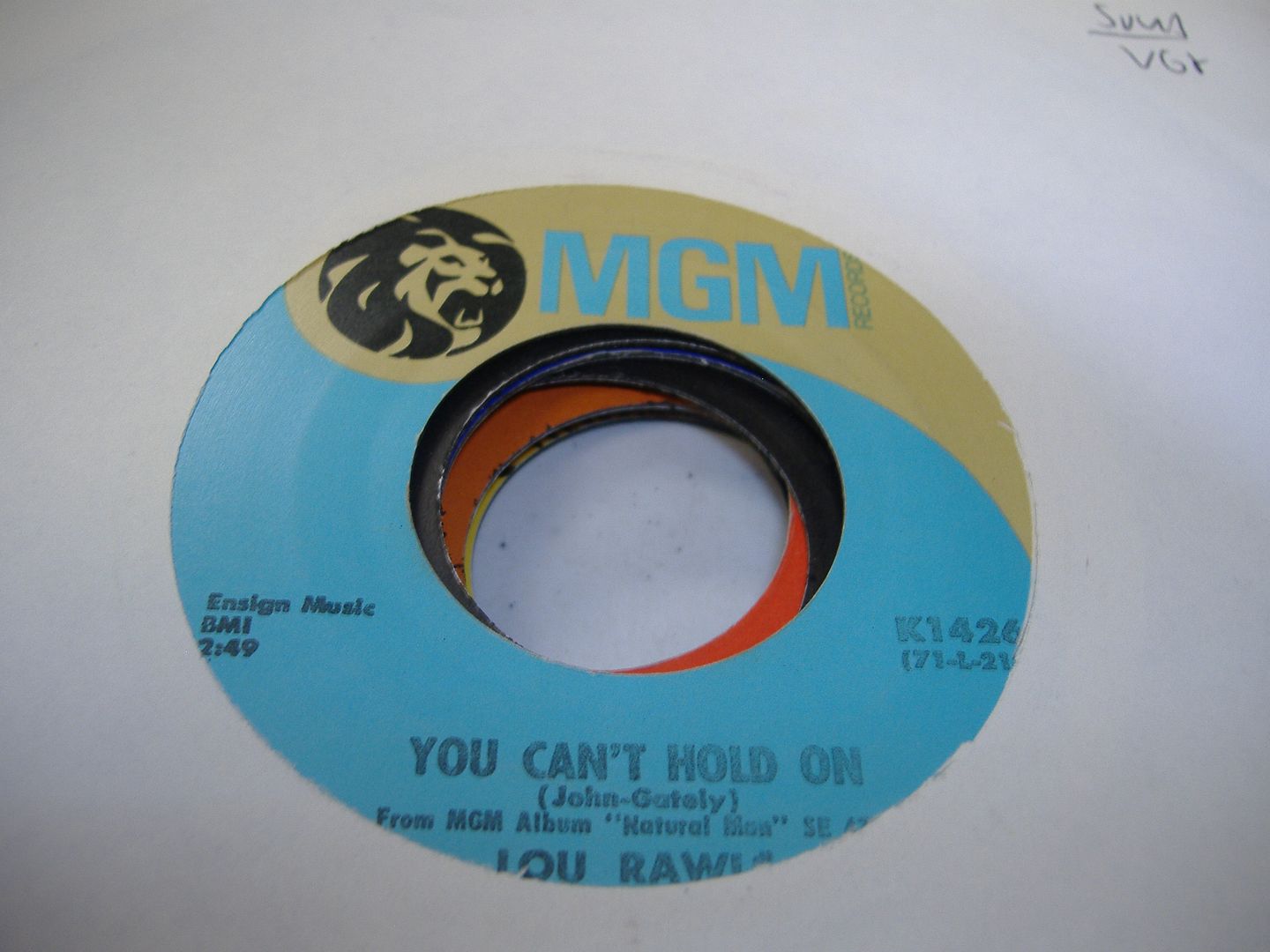 You Can't Hold On (a Natural Man) - LOU RAWLS