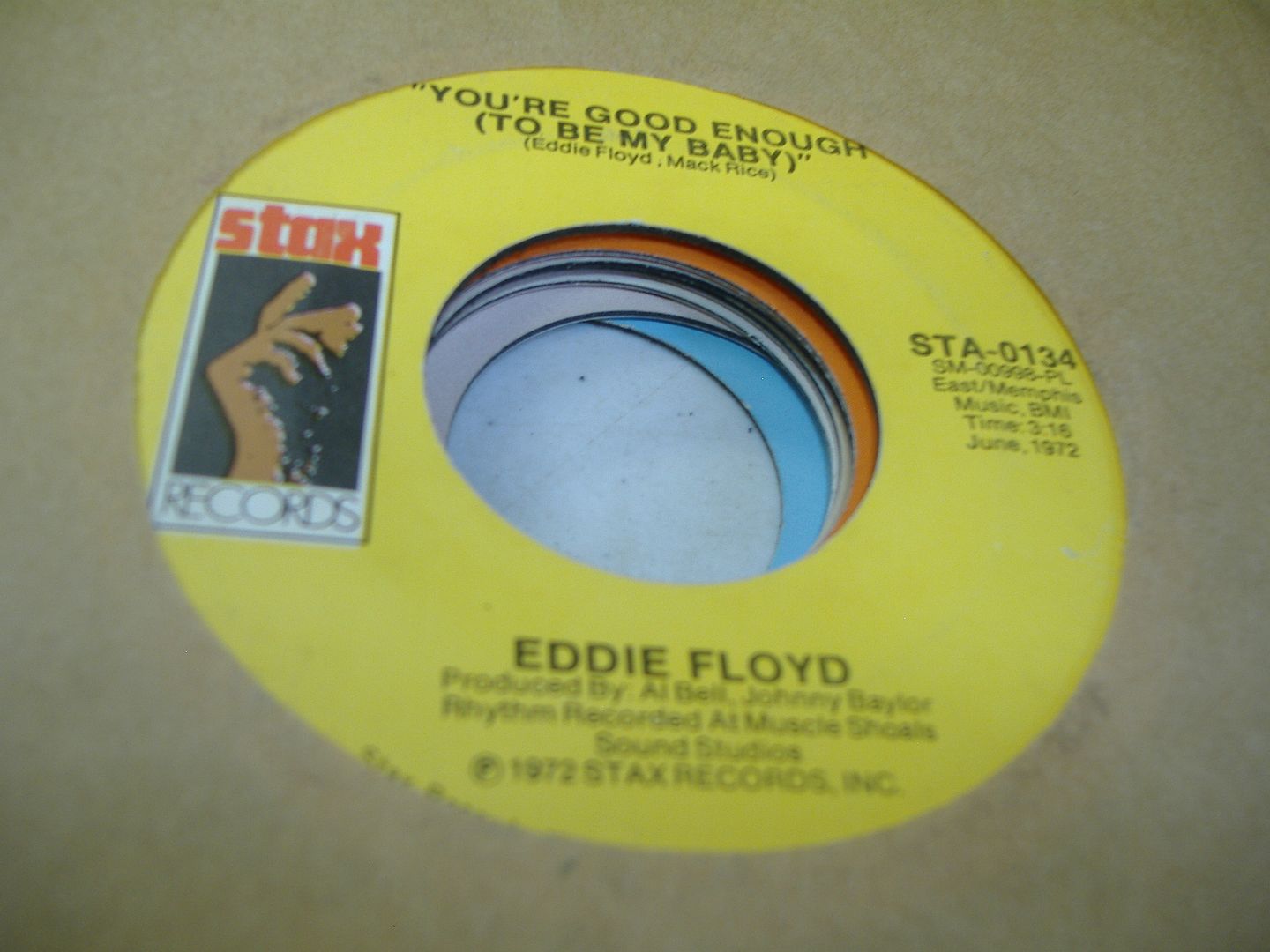 EDDIE FLOYD - You're Good Enough (to Be My Baby) (spend All You Have On Love) Vinyl