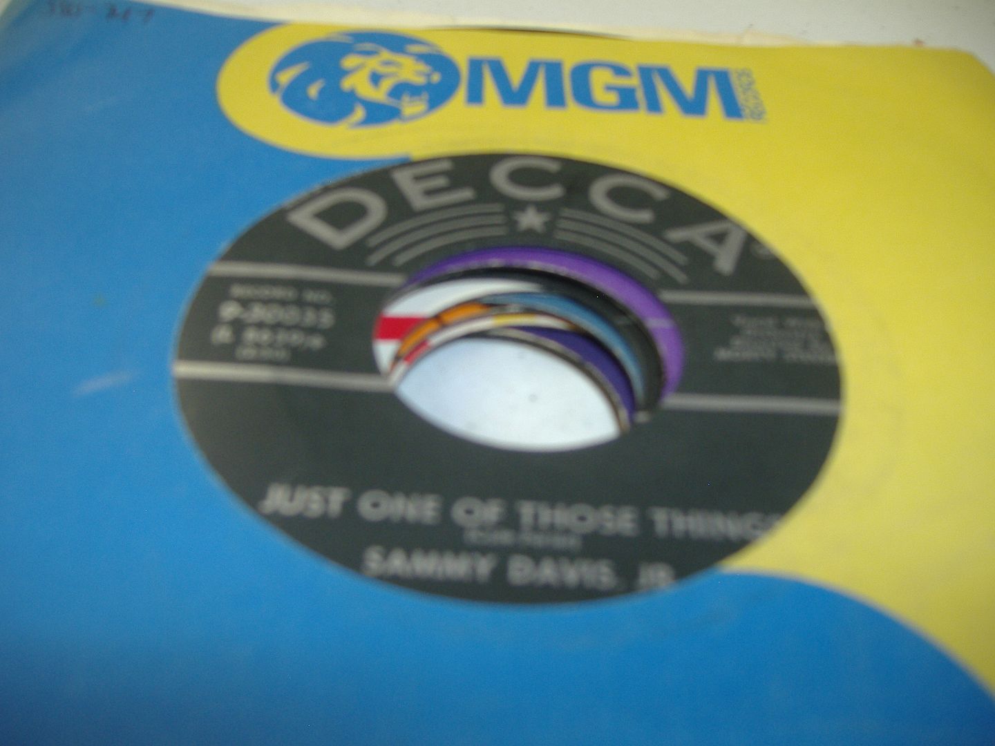SAMMY DAVIS, JR. - Just One Of Those Things (earthbound)