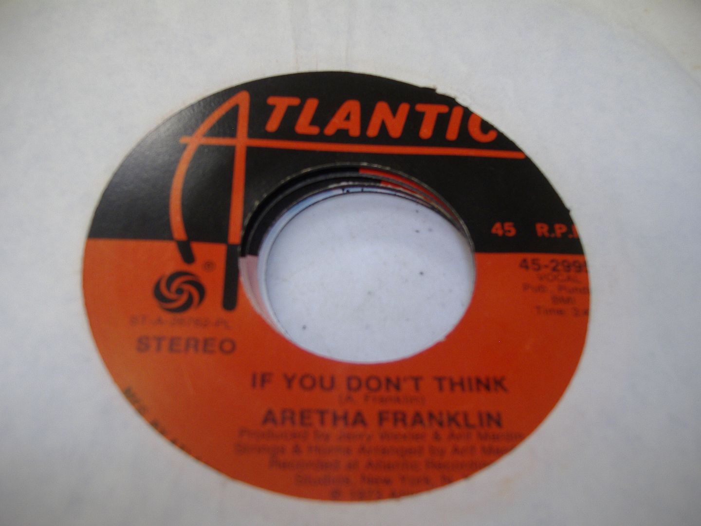 ARETHA FRANKLIN - If You Don't Think (until You Come Back To Me (that's What I'm Gonna Do))