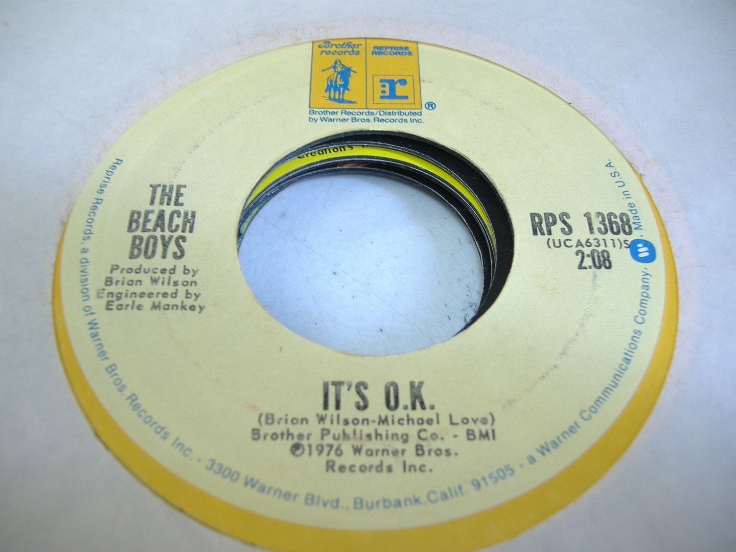 It's O.k. (had To Phone Ya) - BEACH BOYS