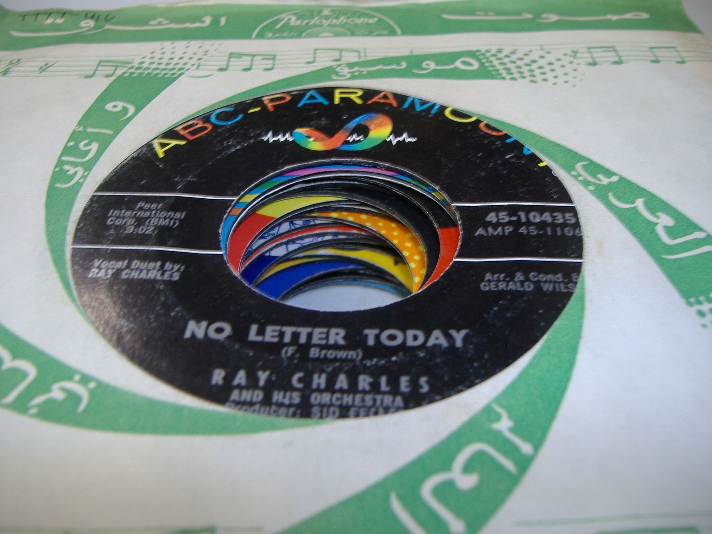 RAY CHARLES & HIS ORCHESTRA - No Letter Today (take These Chains From My Heart) Album